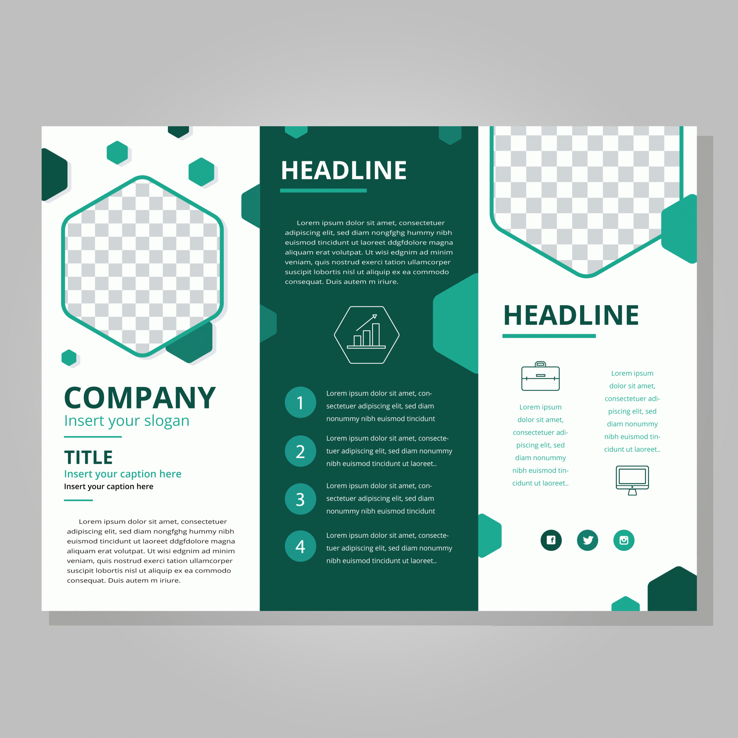 3 Fold Brochure Template – Mahre.horizonconsulting.co Regarding Illustrator Brochure Templates Free Download