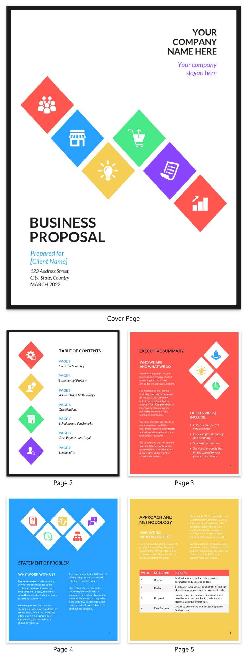 30+ Business Report Templates Every Business Needs – Venngage With Trend Analysis Report Template