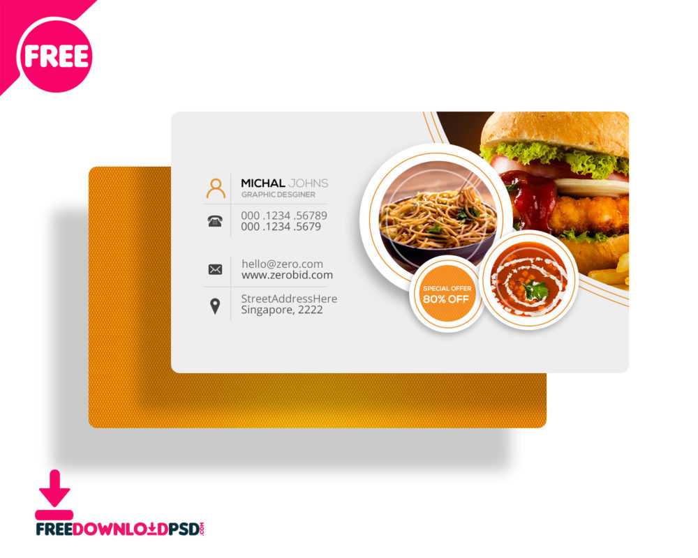 30+ Delicate Restaurant Business Card Templates | Decolore With Restaurant Business Cards Templates Free