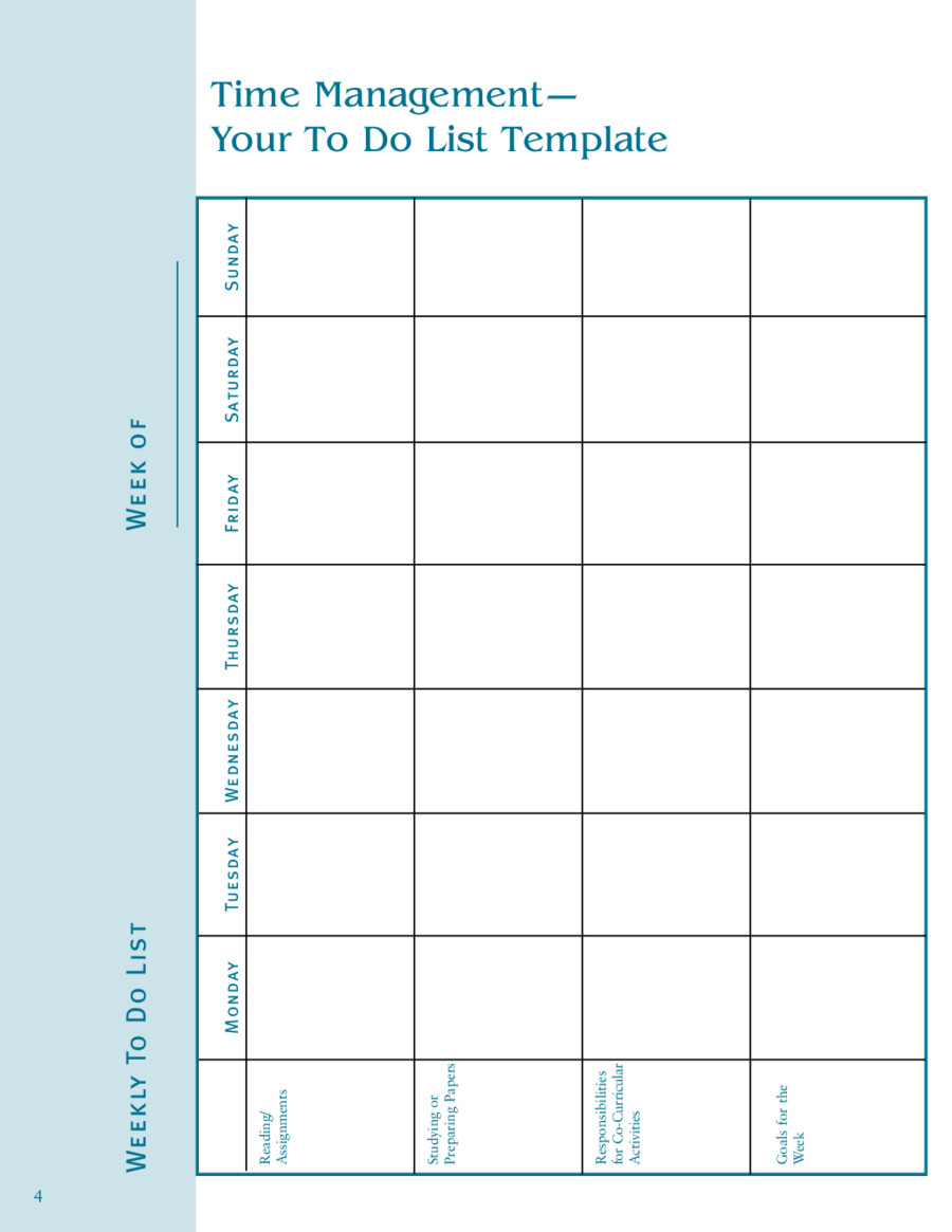 30 Fillable To Do List | Andaluzseattle Template Example Pertaining To Blank Checklist Template Pdf