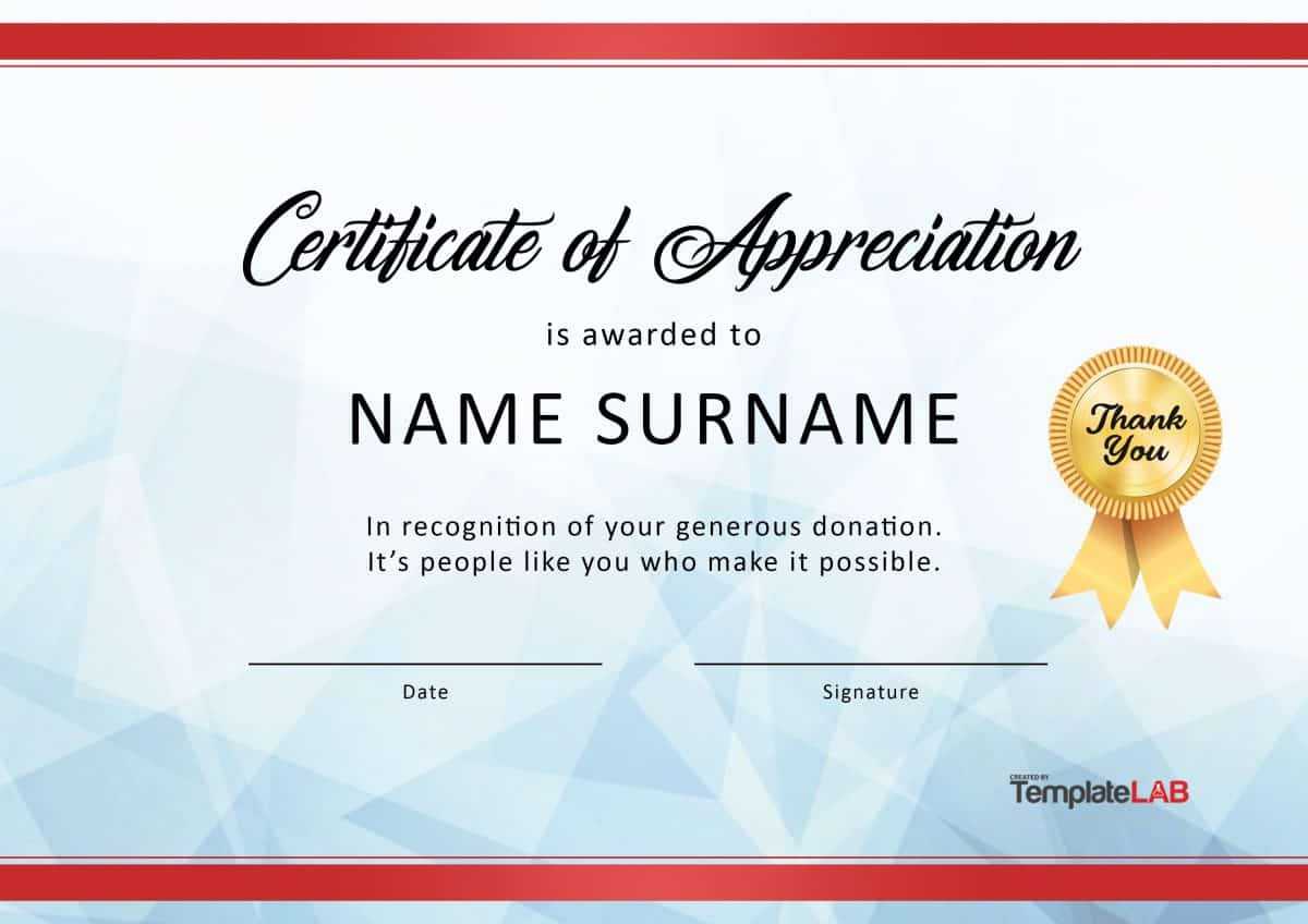 30 Free Certificate Of Appreciation Templates And Letters For Best Employee Award Certificate Templates
