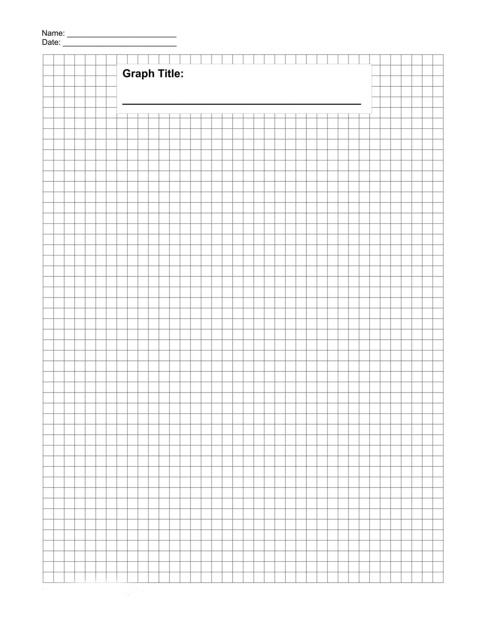 Graph Paper Template For Word