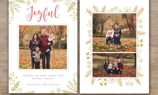 30 Holiday Card Templates For Photographers To Use This Year with Holiday Card Templates For Photographers