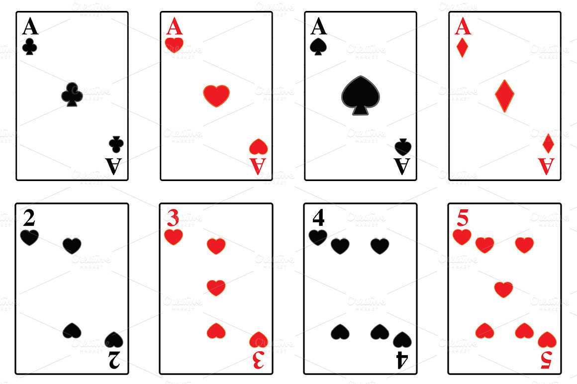 30 Playing Cards Template Free | Andaluzseattle Template Example In Playing Card Design Template