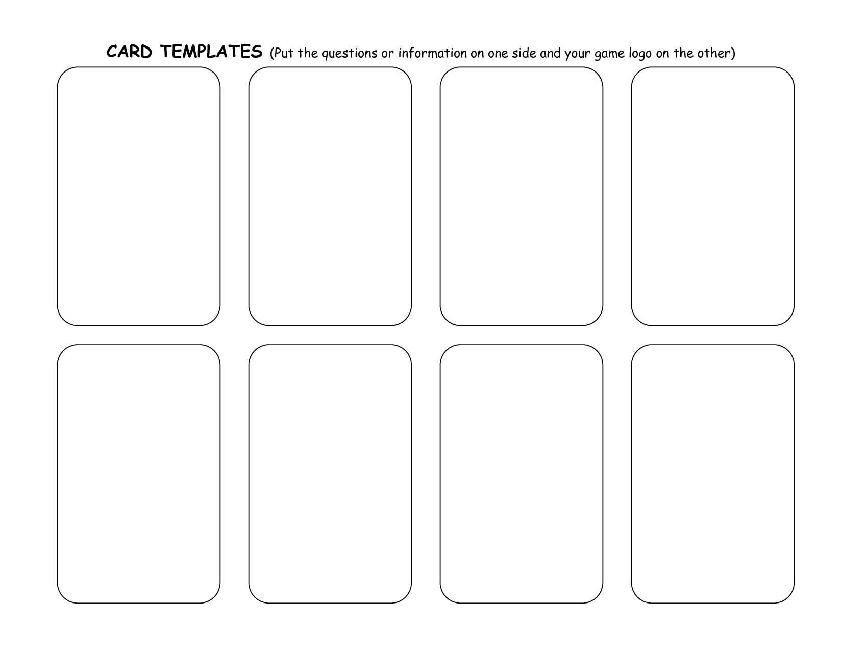 30 Playing Cards Template Free | Andaluzseattle Template Example Within Deck Of Cards Template