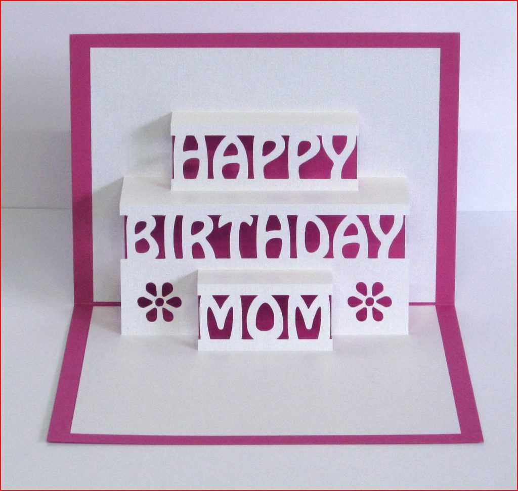 30+ Sweet Birthday Card For Mom – Candacefaber With Regard To Mom Birthday Card Template