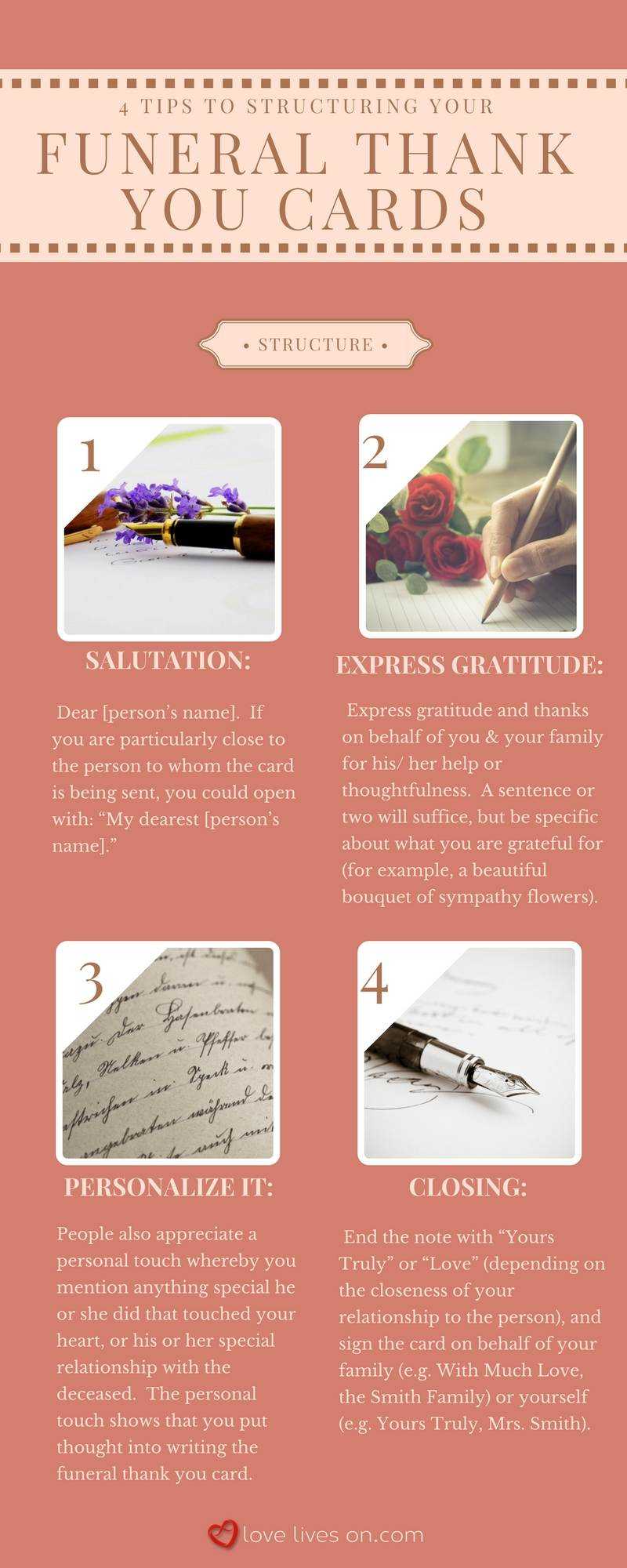33+ Best Funeral Thank You Cards | Love Lives On With Regard To Sympathy Thank You Card Template