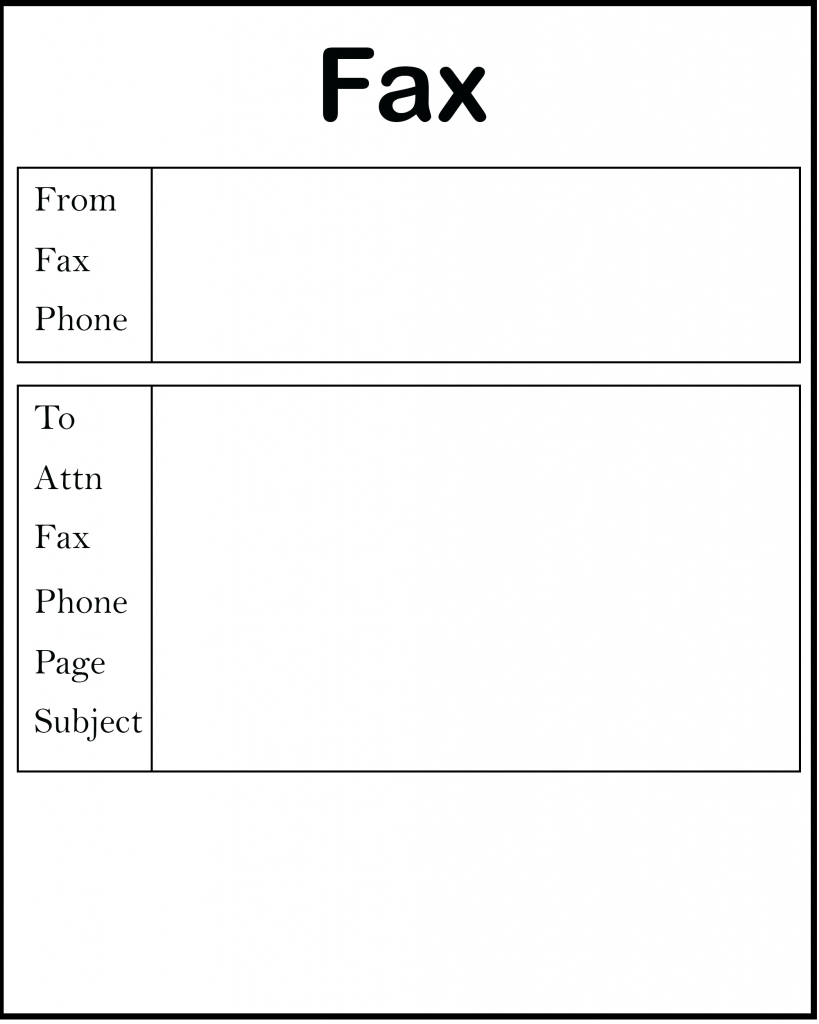 33+ Free Fax Cover Sheet Template Pdf Download [2020] Intended For 33 Up Label Template Word