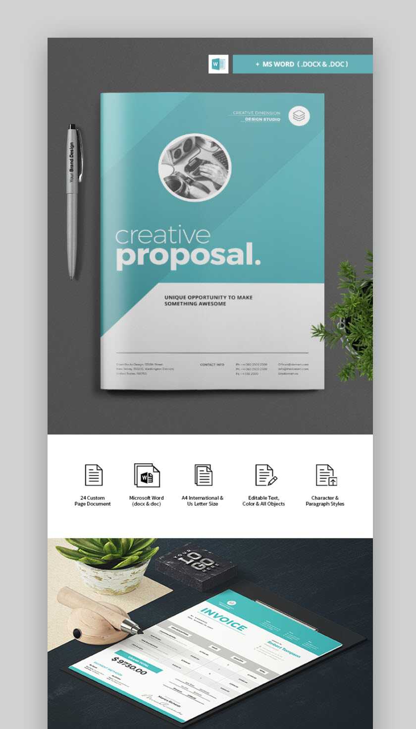 35 Professional Business Project Proposal Templates For 2020 Within Free Business Proposal Template Ms Word