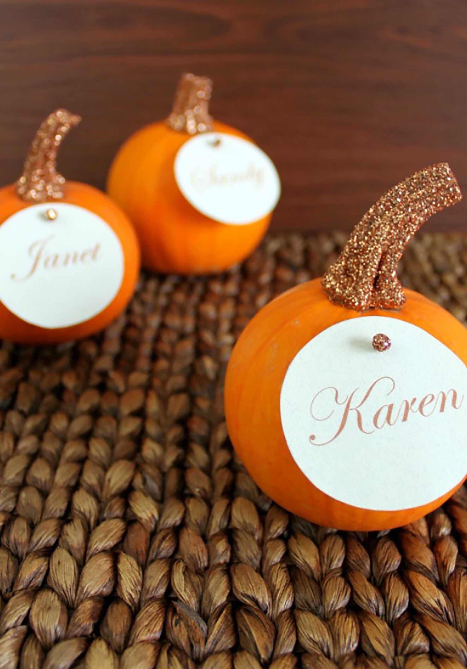 38 Diy Thanksgiving Place Cards - Diy Place Card Ideas For For Thanksgiving Place Cards Template