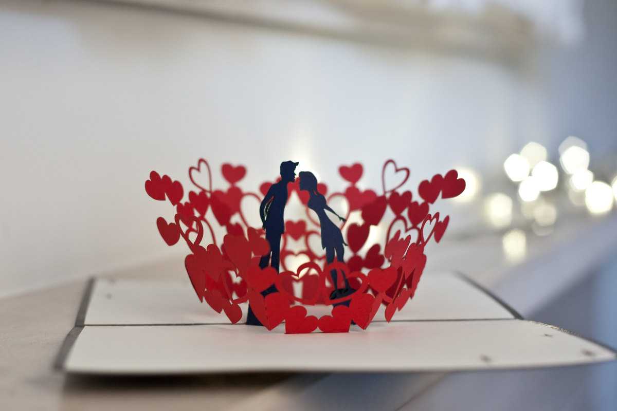 3D Heart Pop Up Card Template Pdf ] – Items Similar To For 3D Heart Pop Up Card Template Pdf