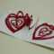 3D Heart Valentine's Card Pop Up Card Heart Pertaining To Pop Out Heart Card Template