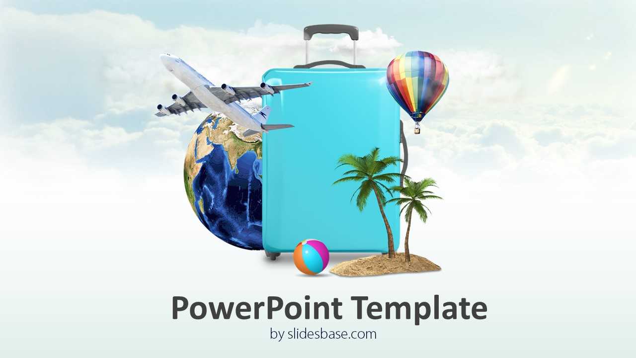 3D Travel Powerpoint Template Throughout Powerpoint Templates Tourism