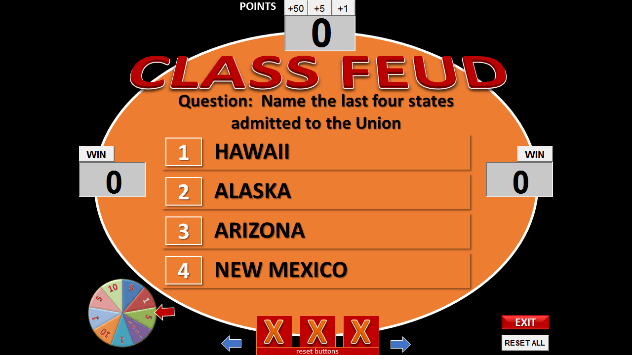 4 Best Free Family Feud Powerpoint Templates Within Family Feud Powerpoint Template Free Download
