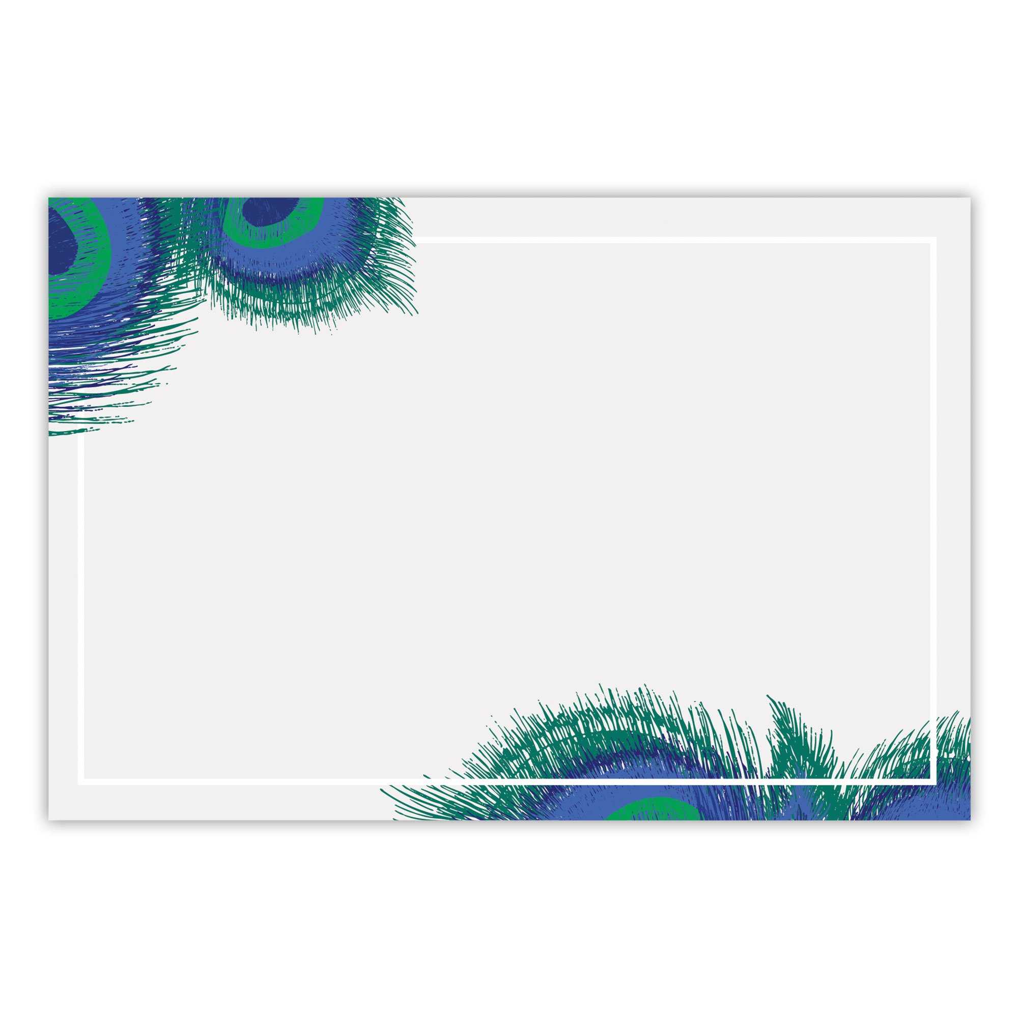 4 X 6 Inches Set Of 50 The Gift Collection Flat Tropical With 4X6 Note Card Template