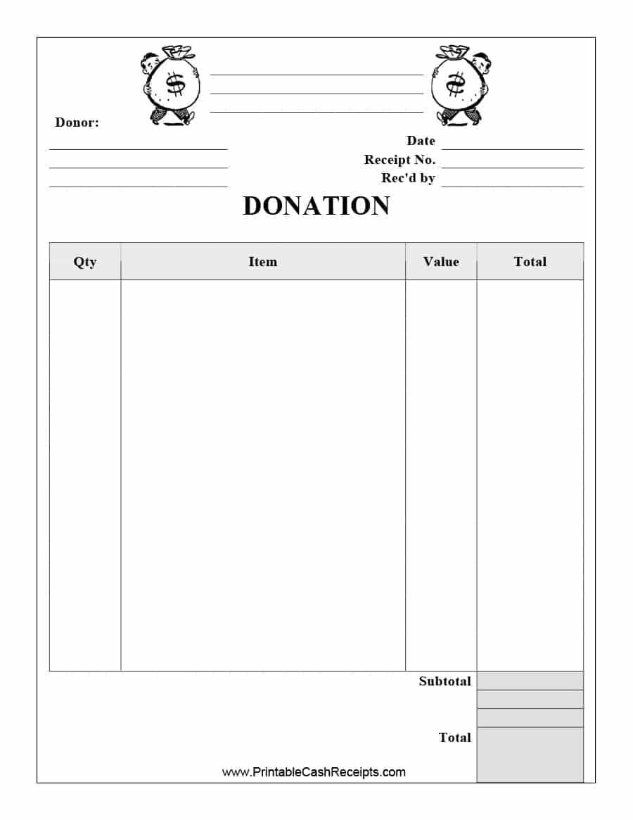 40 Donation Receipt Templates & Letters [Goodwill, Non Profit] Intended For Donation Report Template