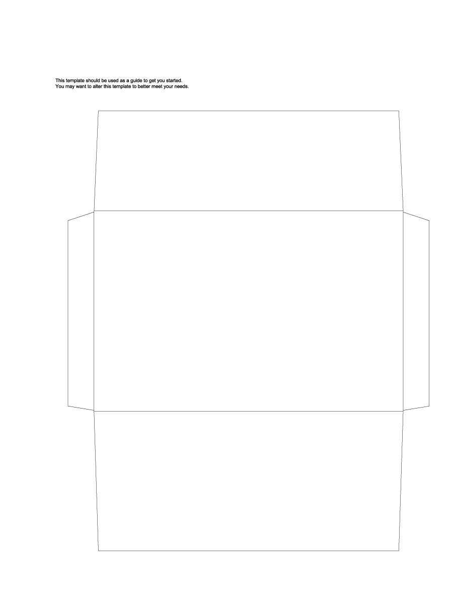 40+ Free Envelope Templates (Word + Pdf) ᐅ Template Lab Throughout Envelope Templates For Card Making