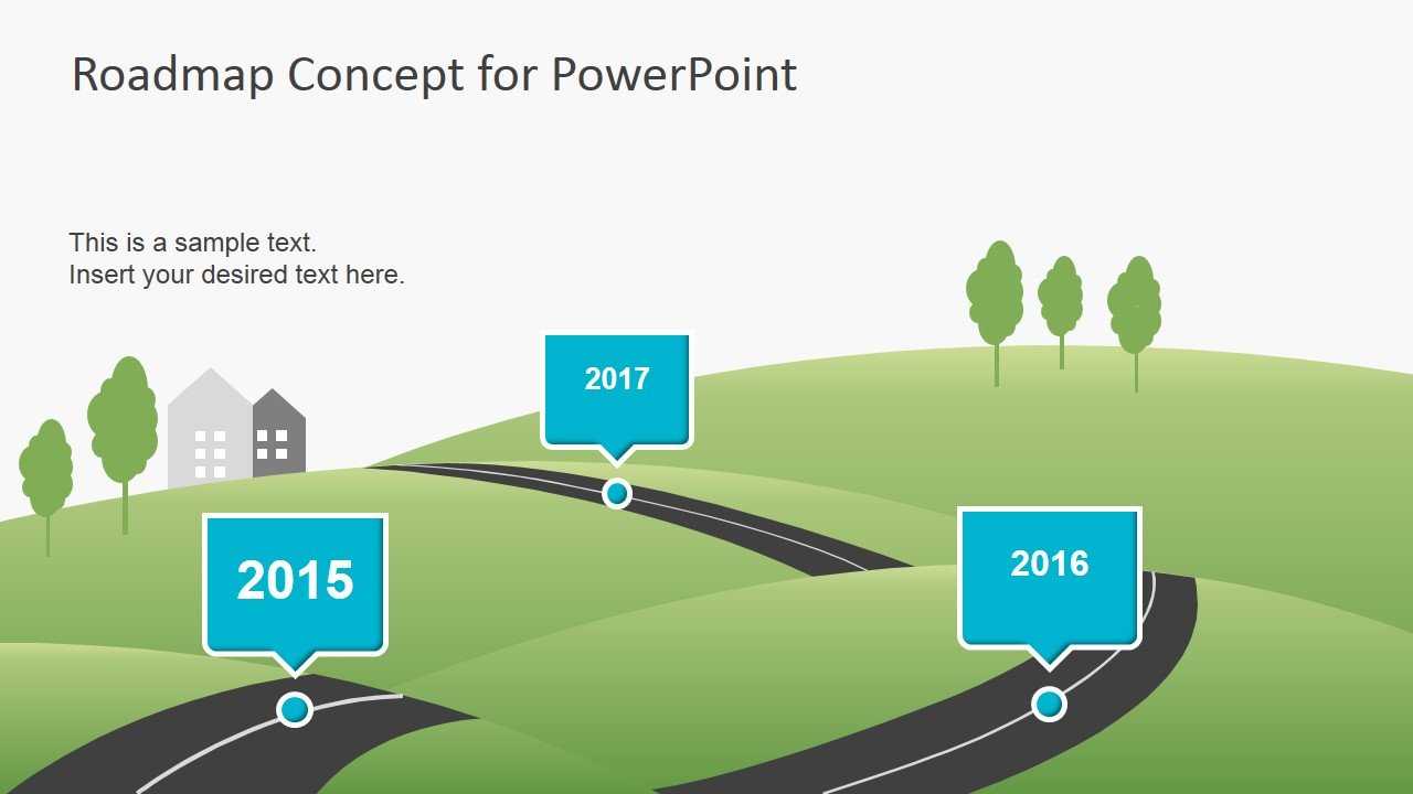 5+ Best 90 Day Plan Templates For Powerpoint With Blank Road Map Template