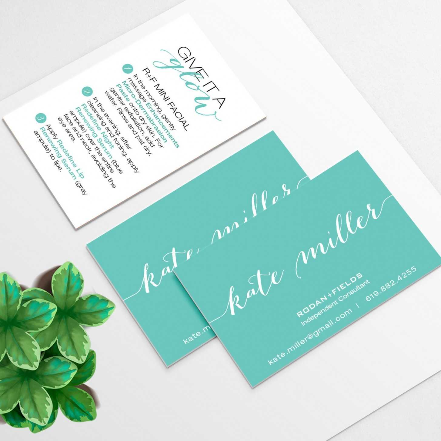 5 Moments That Basically Sum Up Your Etsy Rodan And Fields In Rodan And Fields Business Card Template