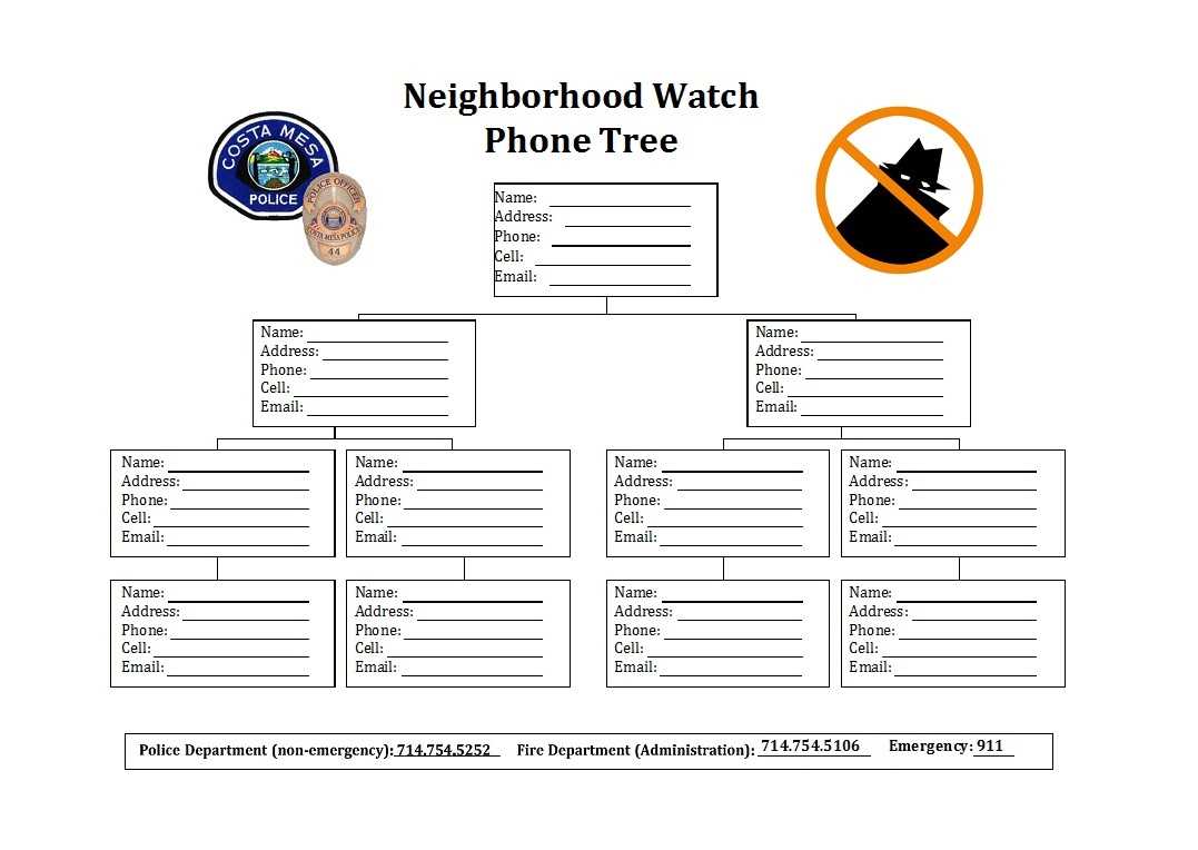 50 Free Phone Tree Templates (Ms Word & Excel) ᐅ Template Lab Regarding Calling Tree Template Word