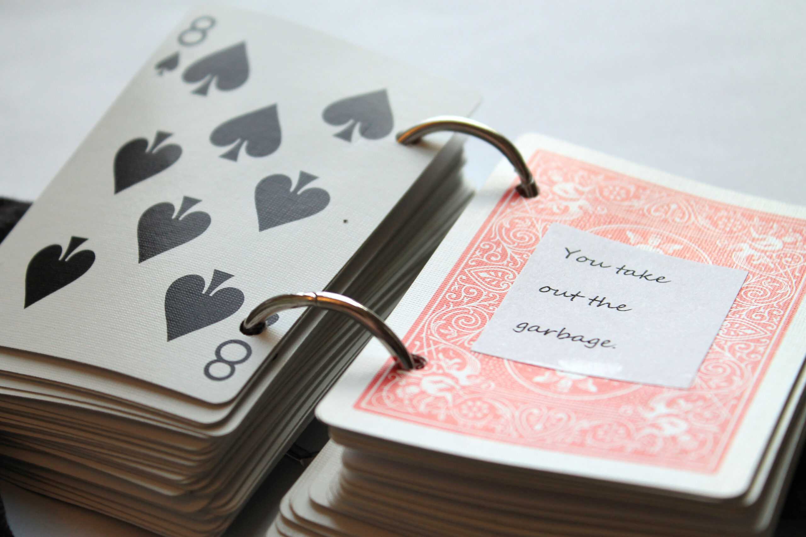 52 Reasons I Love You – Playing Card Book Tutorial With Regard To 52 Things I Love About You Deck Of Cards Template