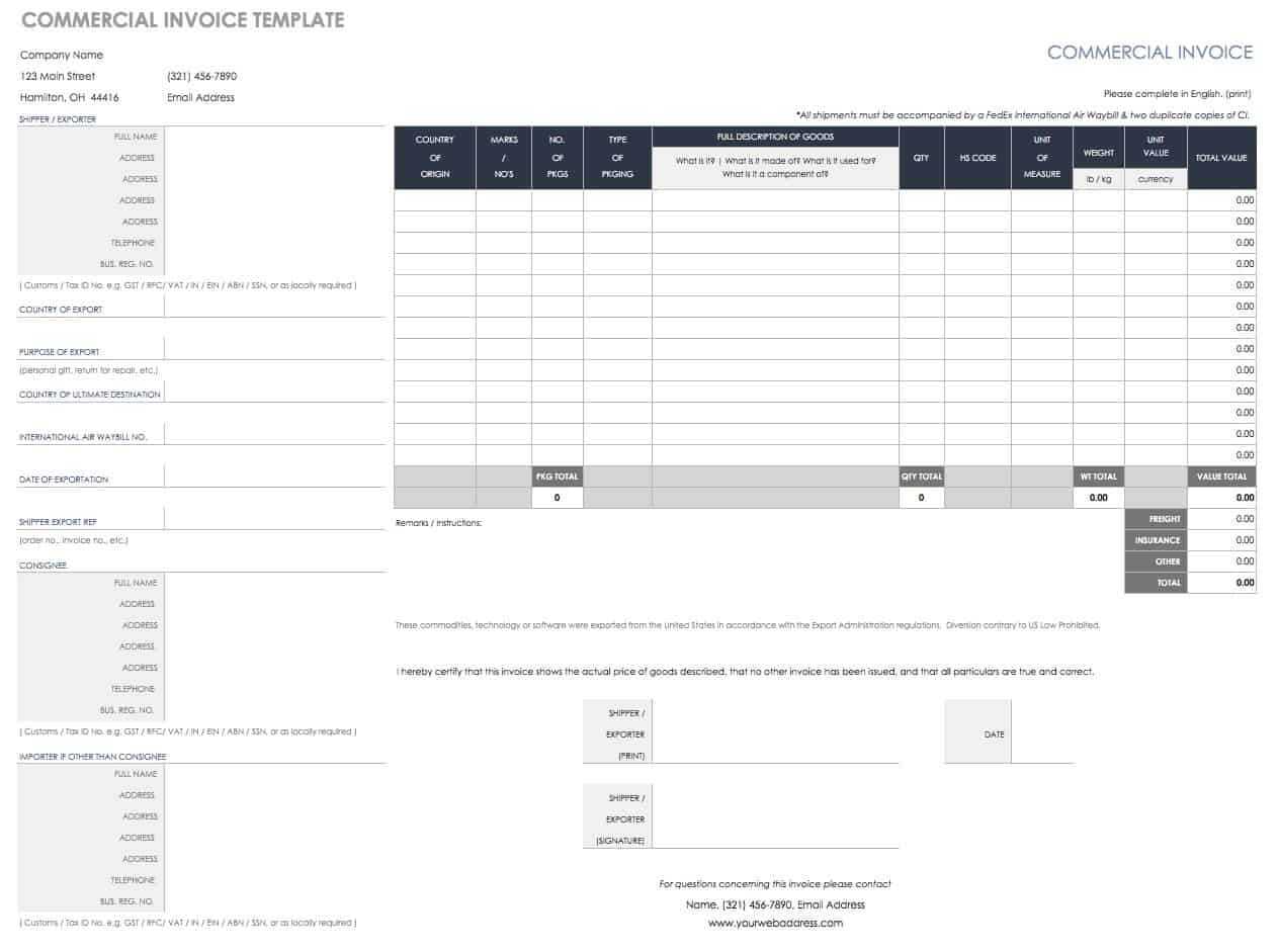 55 Free Invoice Templates | Smartsheet Pertaining To Blank Scheme Of Work Template