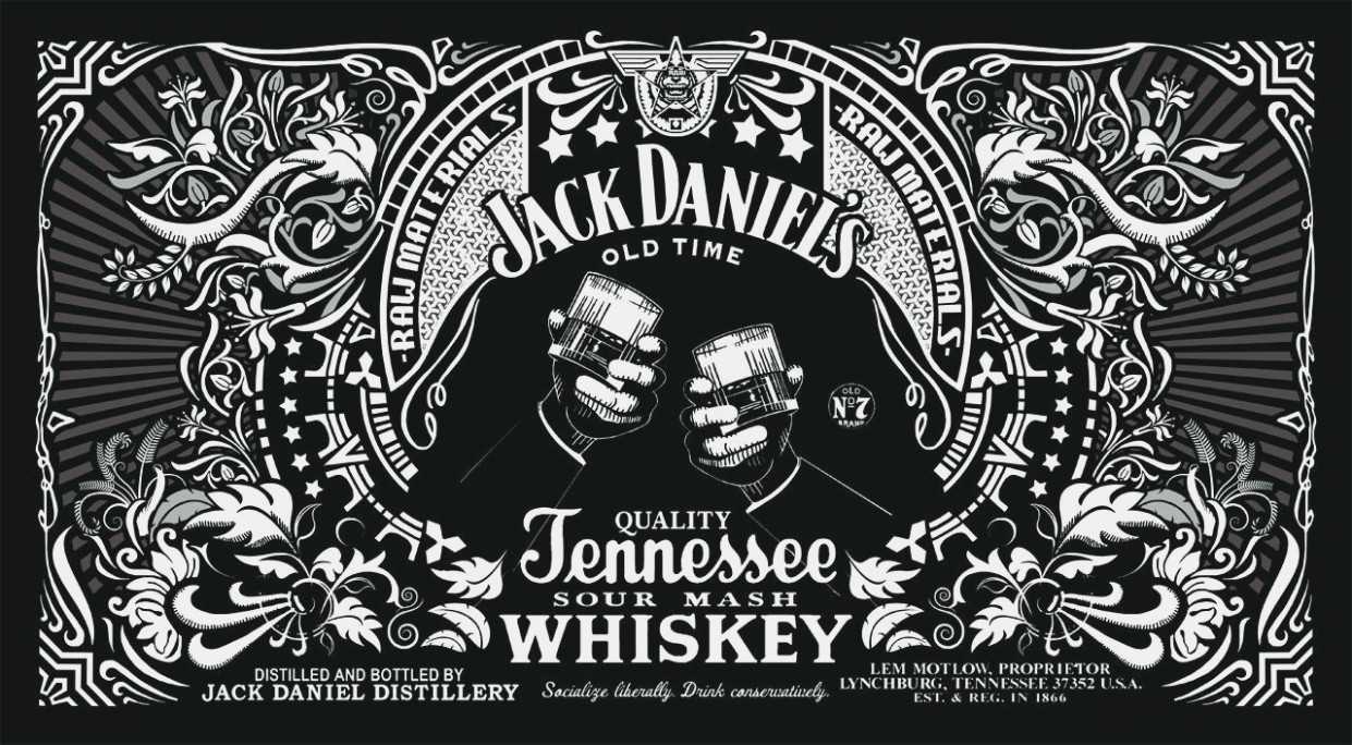 577E282 Jack Daniels Label Template | Wiring Library Intended For Blank Jack Daniels Label Template