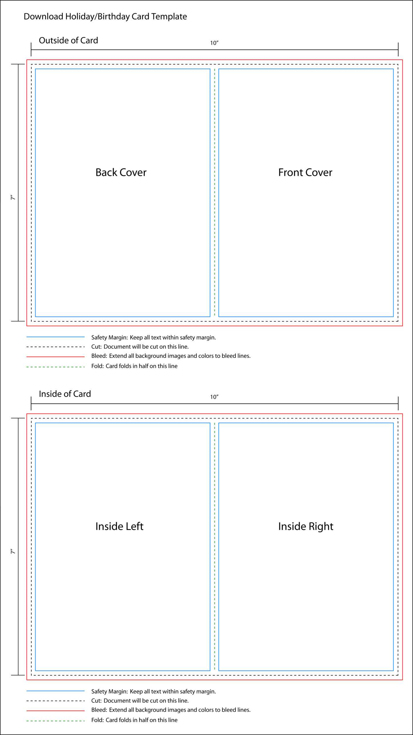 5X7 Card Template. Design Templates Green Light Graphics Within Top Trump Card Template