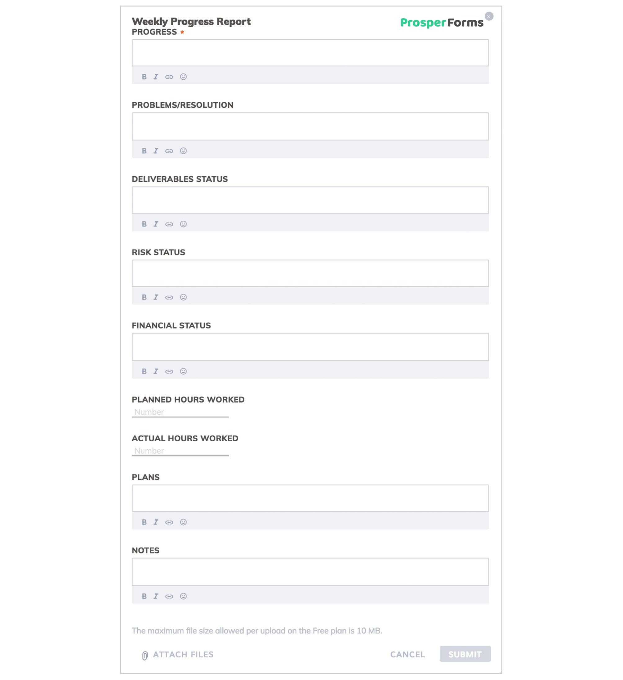 6 Awesome Weekly Status Report Templates | Free Download Inside Technical Support Report Template