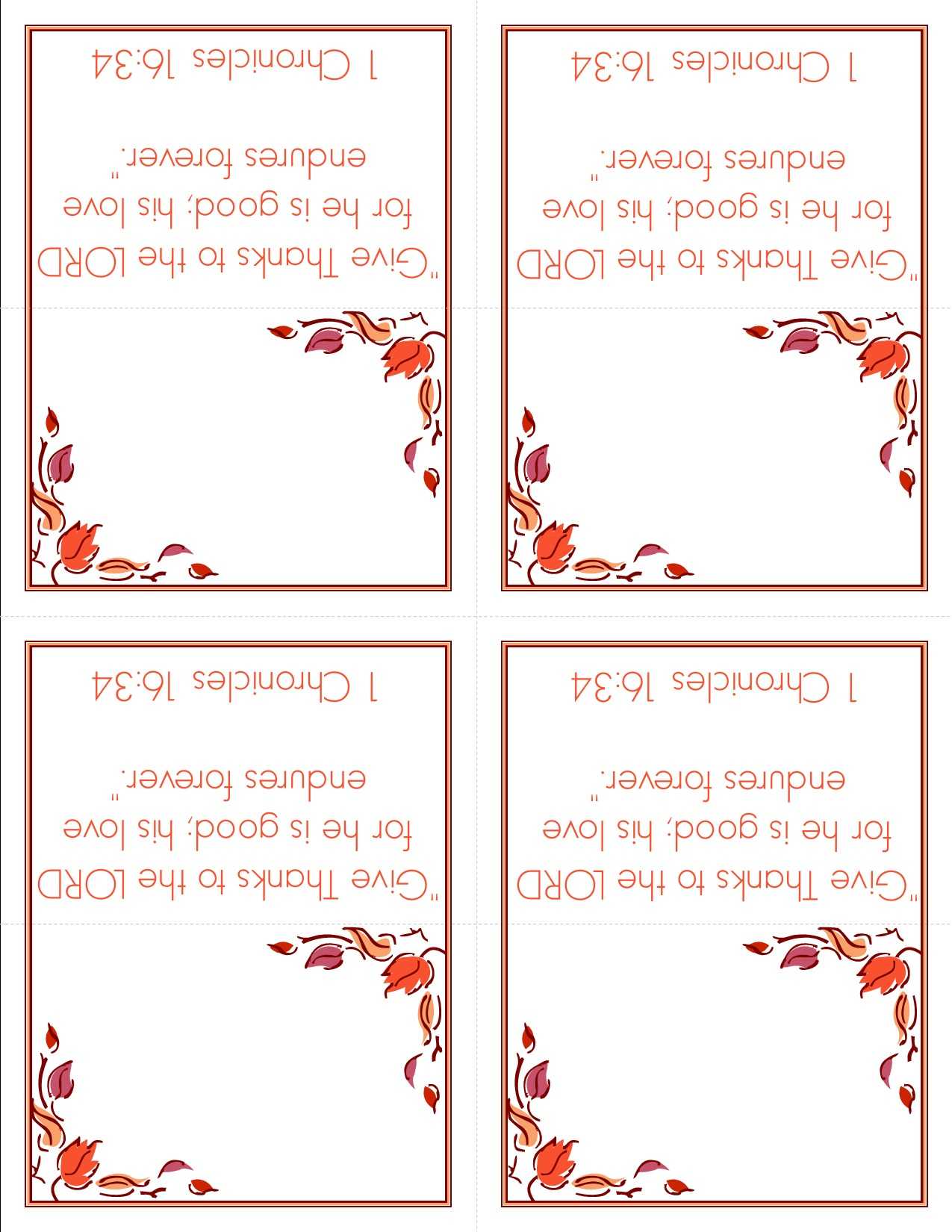 6 Best Images Of Free Blank Printable Placecards Free Search In Thanksgiving Place Cards Template