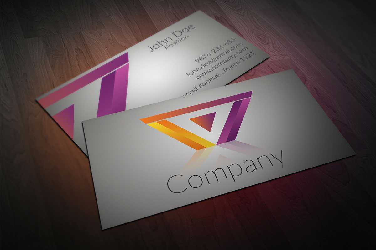 60+ Only The Best Free Business Cards 2015 | Free Psd Templates With Name Card Template Photoshop