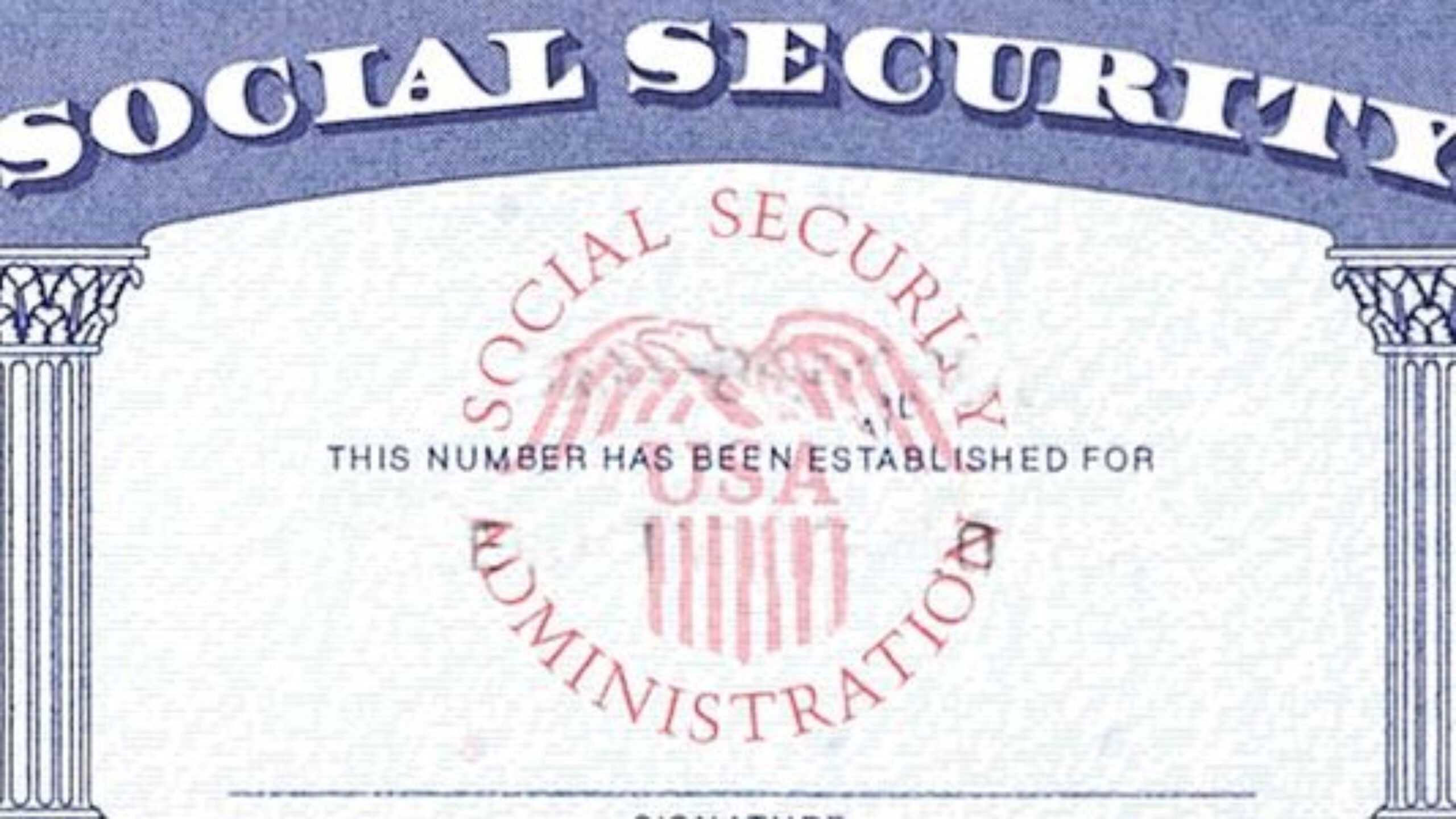 7 Social Security Card Template Psd Images - Social Security Pertaining To Ssn Card Template