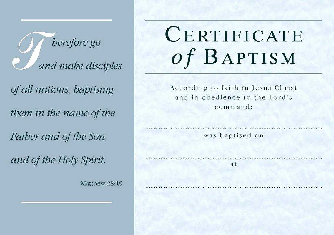 7558B Certificate Of Baptism Template | Wiring Resources For Baptism Certificate Template Download