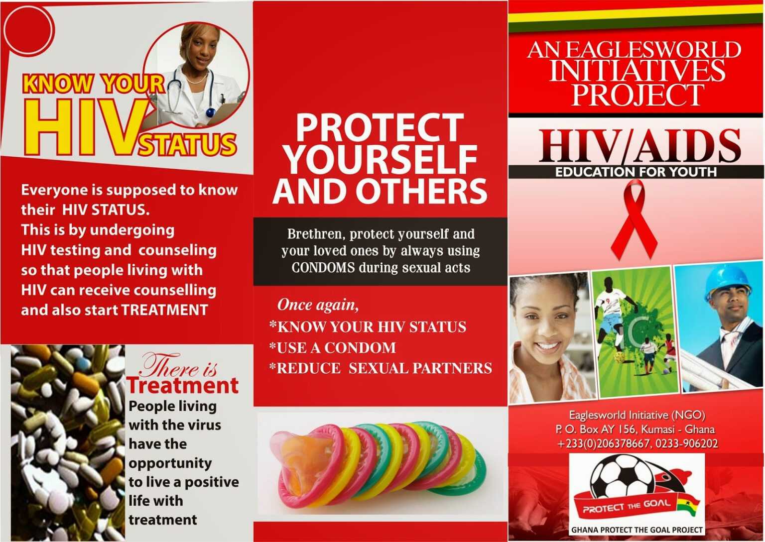 Hiv Aids Brochure Templates - Professional Template