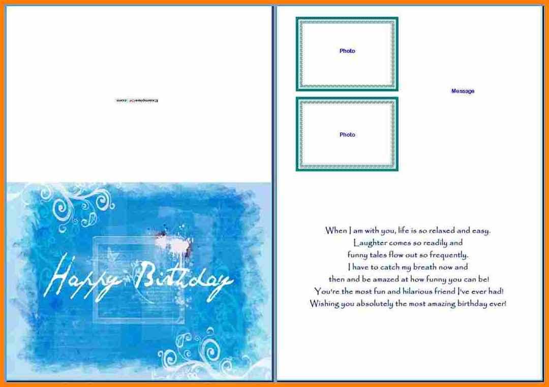 8+ Free Birthday Card Templates For Word | Psychic Belinda Intended For Birthday Card Publisher Template