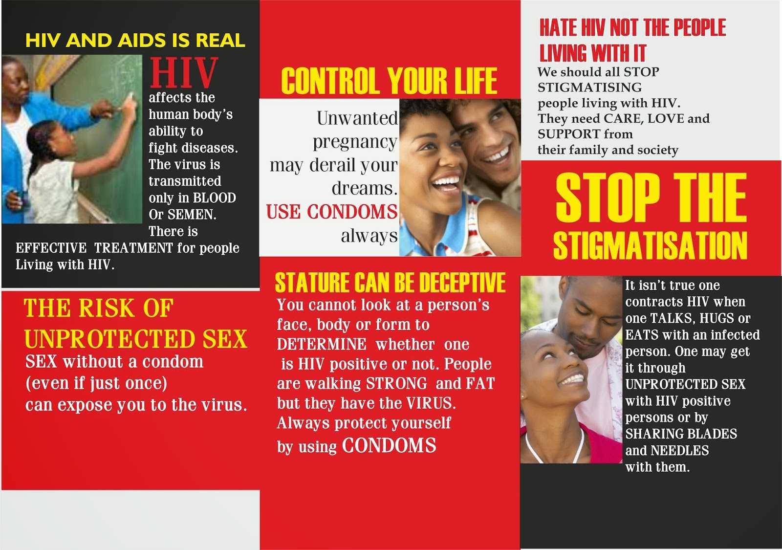 9 Best Photos Of Student Educational On Hiv Aids Brochure With Regard To Hiv Aids Brochure Templates