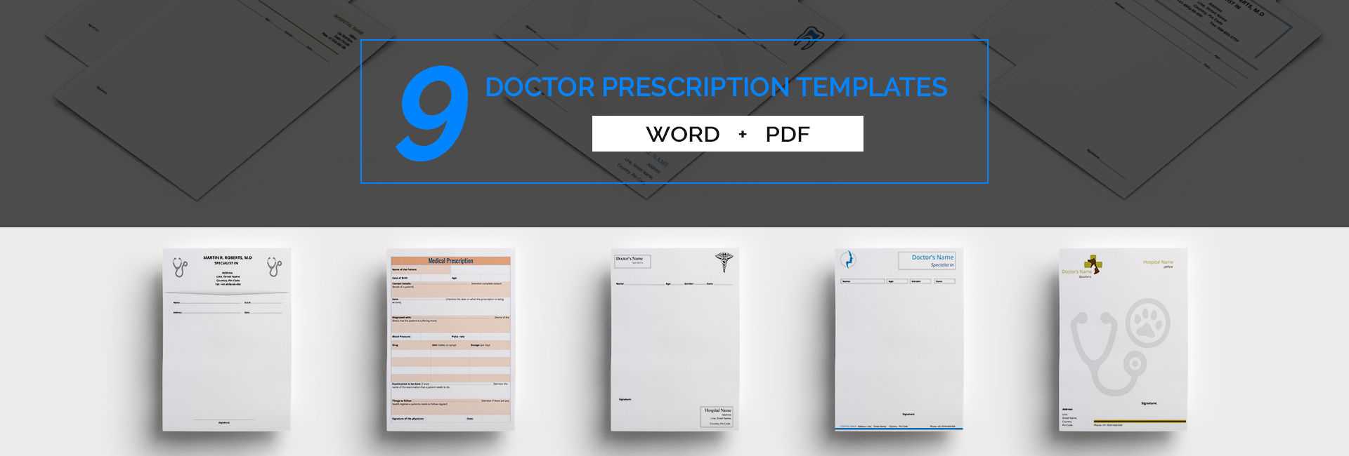 9+ Free Doctor's Prescription Templates – Cardiology For Doctors Prescription Template Word