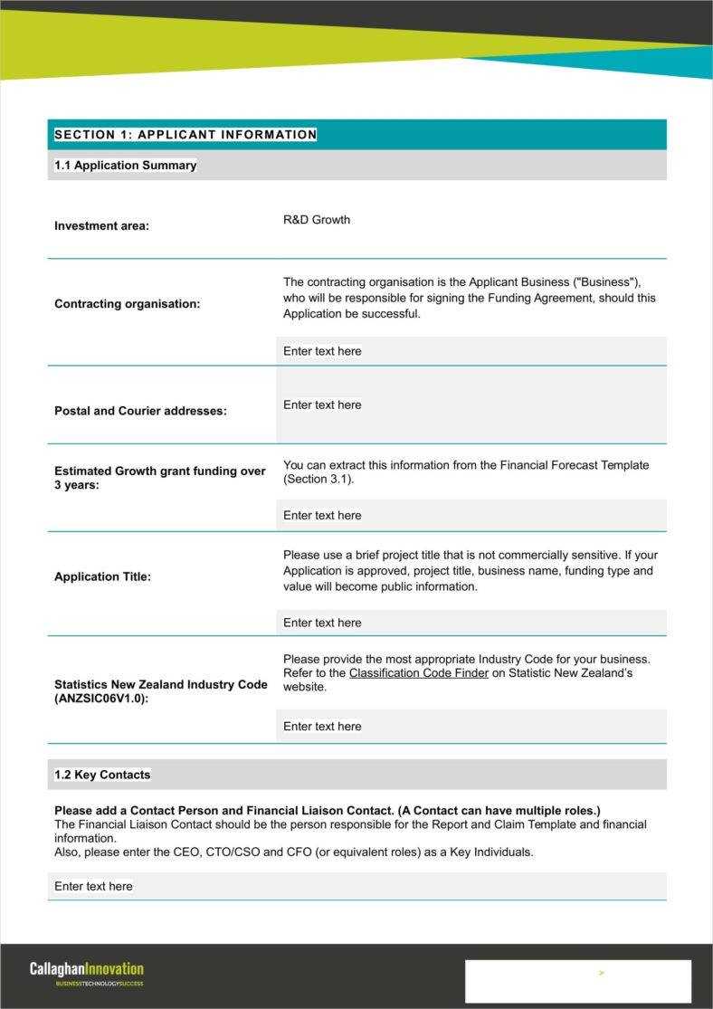 9+ Funding Application Form Templates – Free Pdf, Doc Format Throughout Funding Report Template