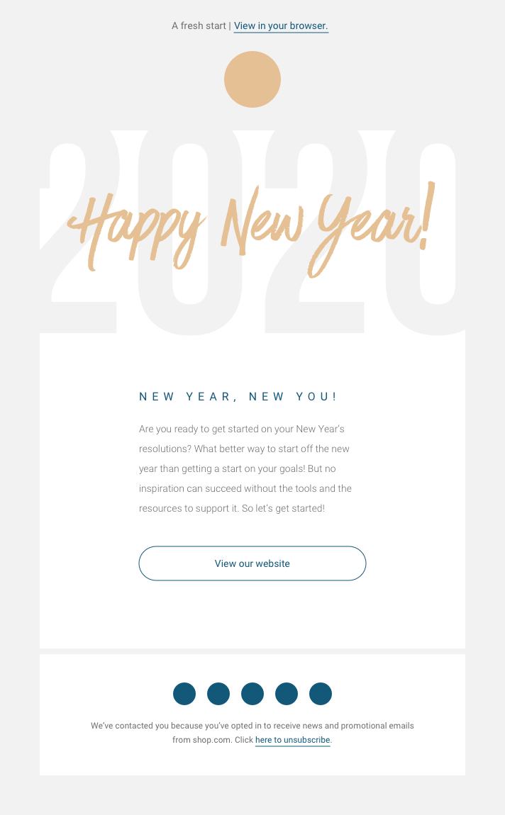 9 Holiday Email Templates To Create Stunning Email Campaigns With Regard To Holiday Card Email Template