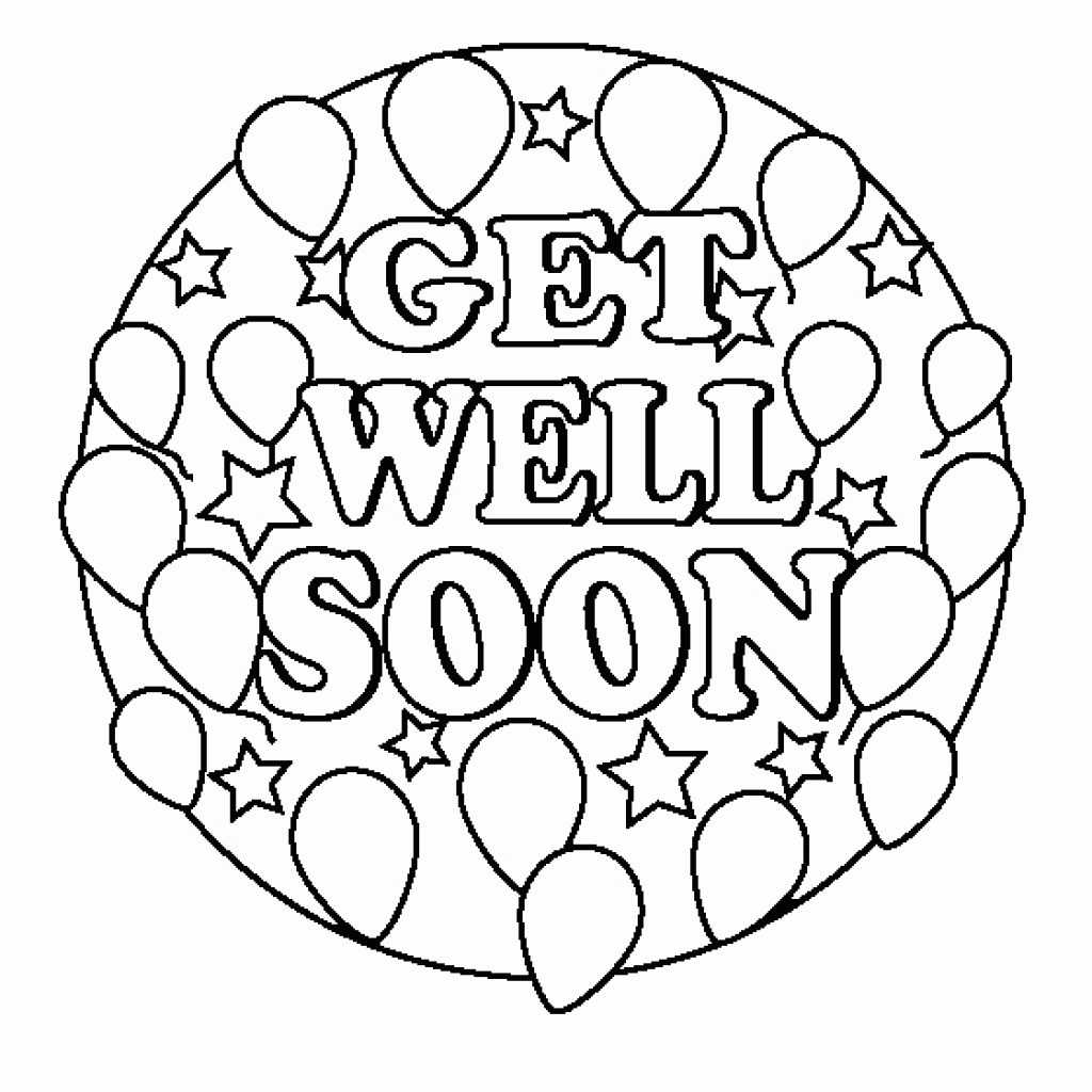 908 Get Well Soon Free Clipart – 8 For Get Well Soon Card Template