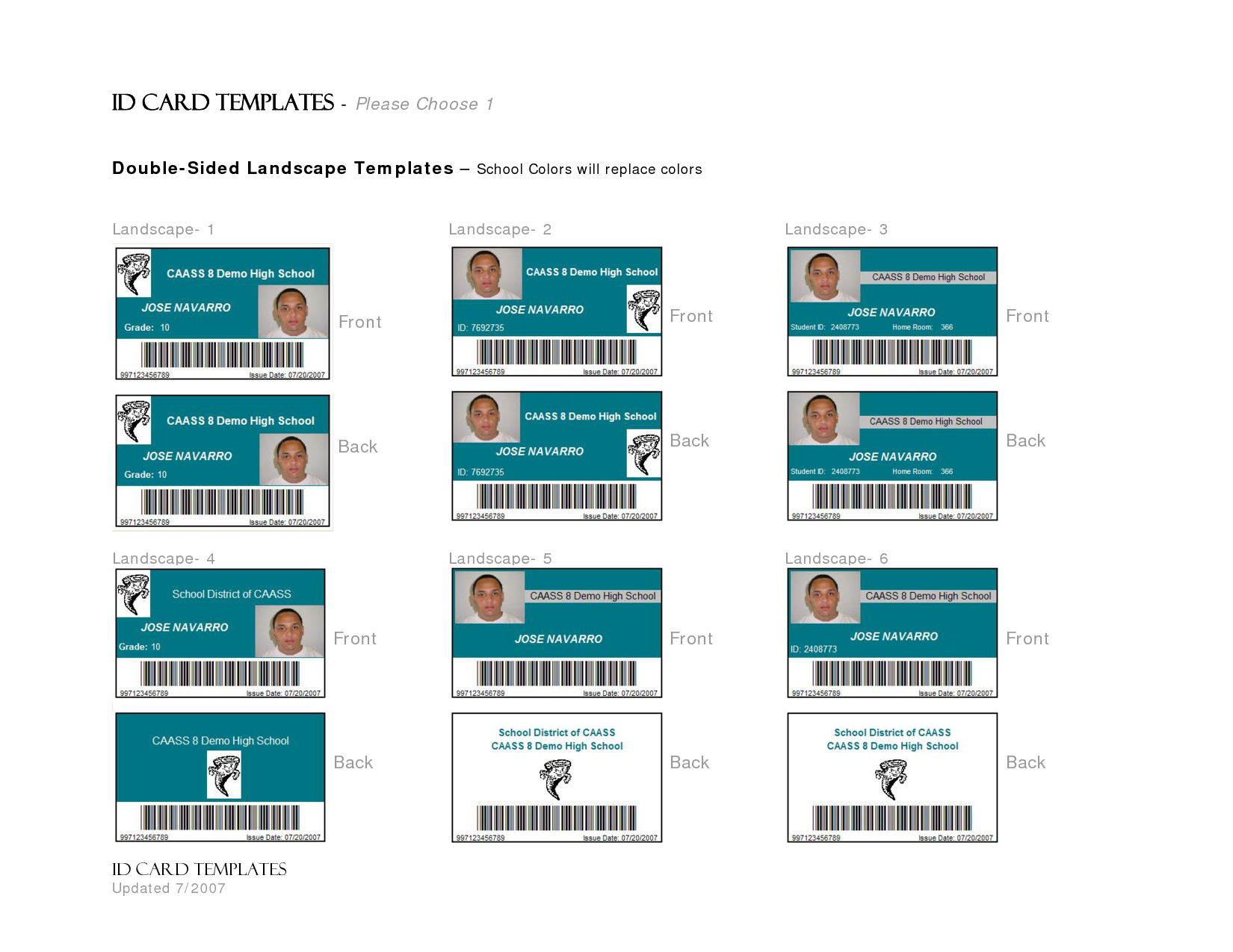 99A Free Employee Badge Template | Wiring Resources Inside Id Badge Template Word