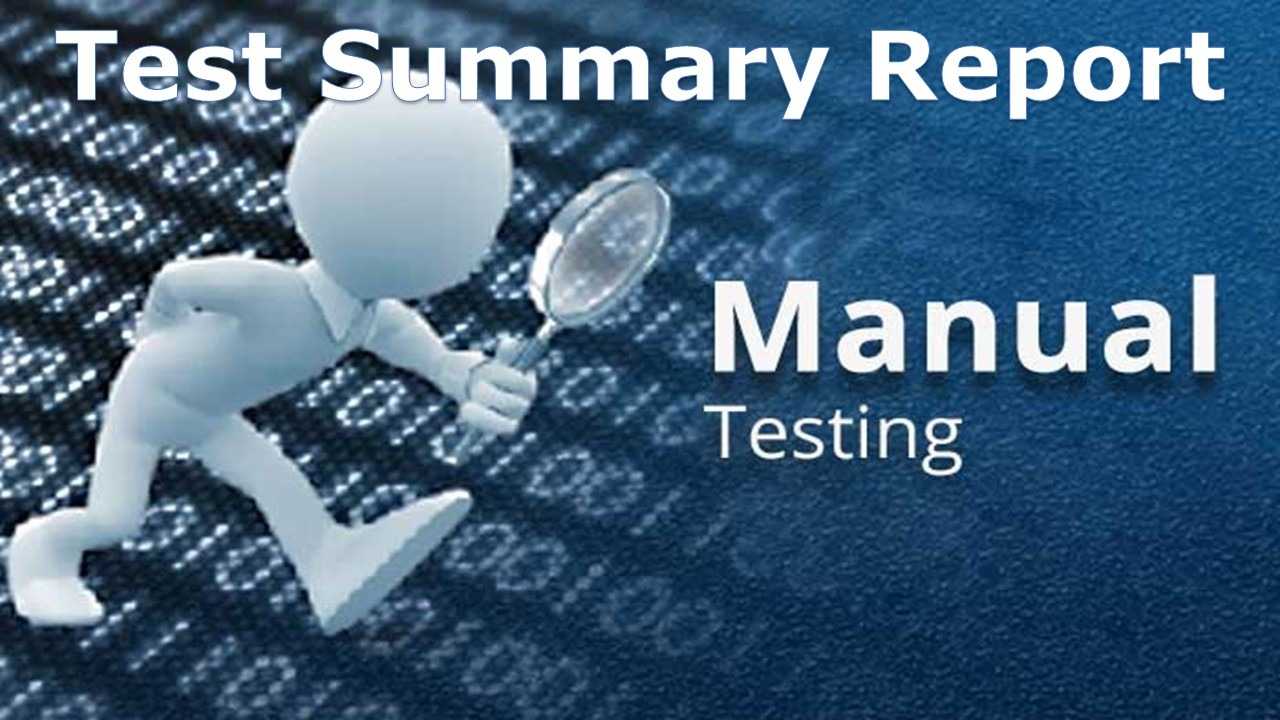 A Sample Test Summary Report – Software Testing Within Test Exit Report Template