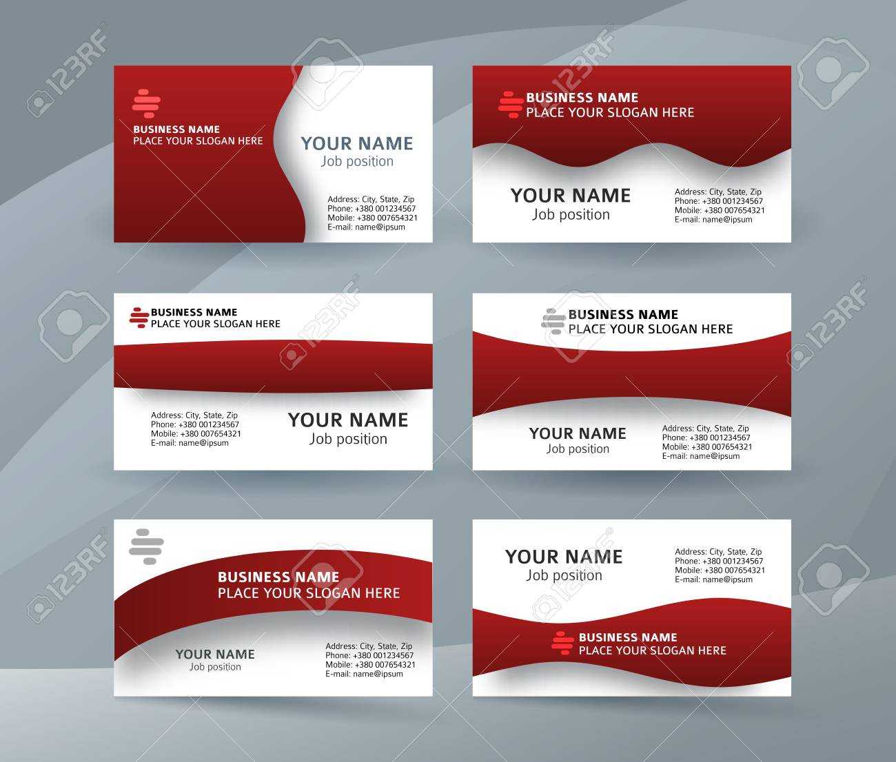 Abstract Professional And Designer Business Card Template Or.. Intended For Professional Name Card Template