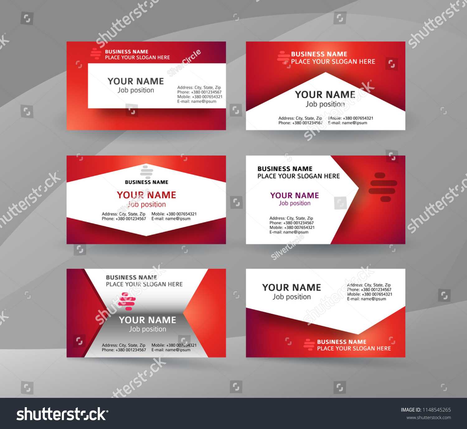 Abstract Professional Designer Business Card Template Stock Regarding Professional Name Card Template