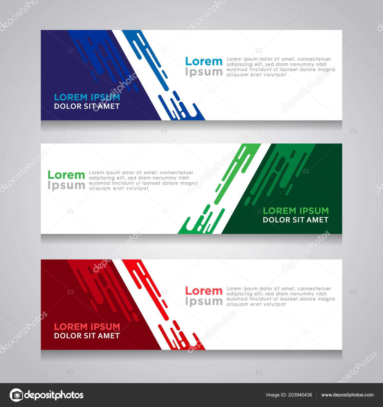 Abstract Web Banner Design Background Header Templates With Website Banner Design Templates