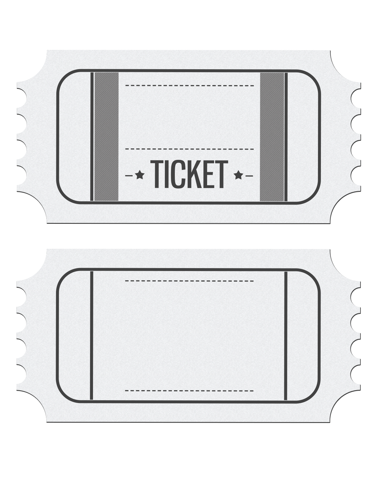 Admission Ticket Invitation Template Free With Regard To Blank Admission Ticket Template