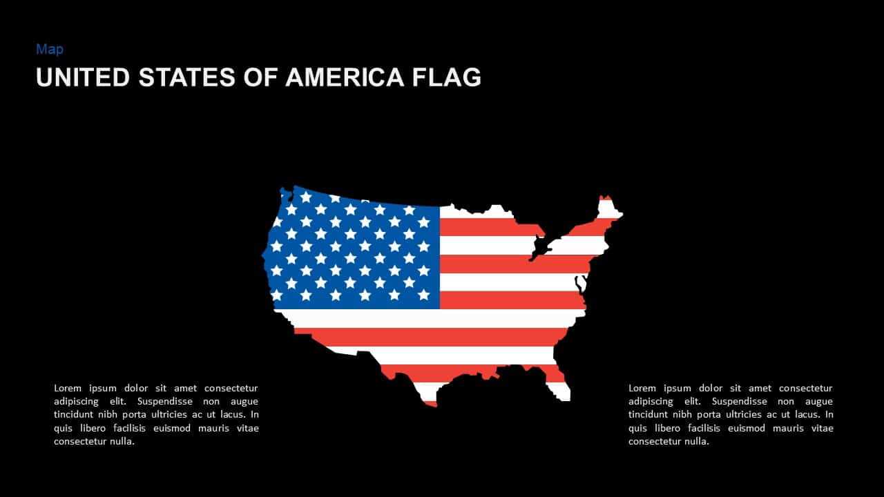 American Flag Powerpoint Template And Keynote Slide Pertaining To American Flag Powerpoint Template