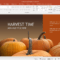 Animated Harvest Powerpoint Template With Regard To Free Fall Powerpoint Templates