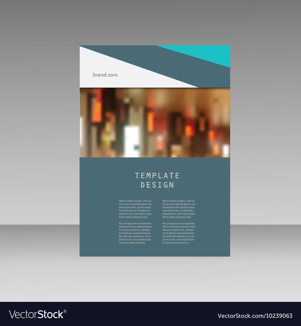 Annual Report Business Brochure Template Cover Intended For Architecture Brochure Templates Free Download