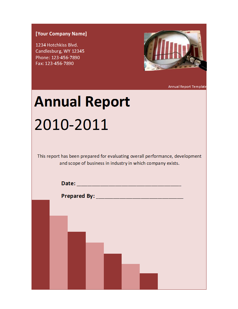 Annual Report – Free Report Templates Pertaining To Annual Report Template Word Free Download